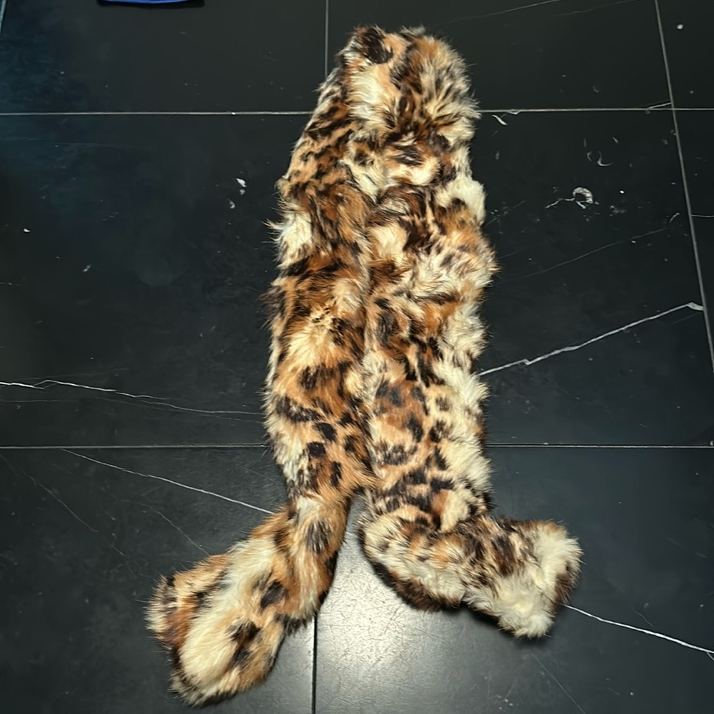 Rabbit fur scarf
